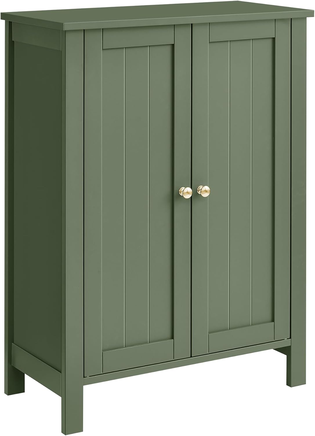 Forest Green Bathroom Storage Cabinet