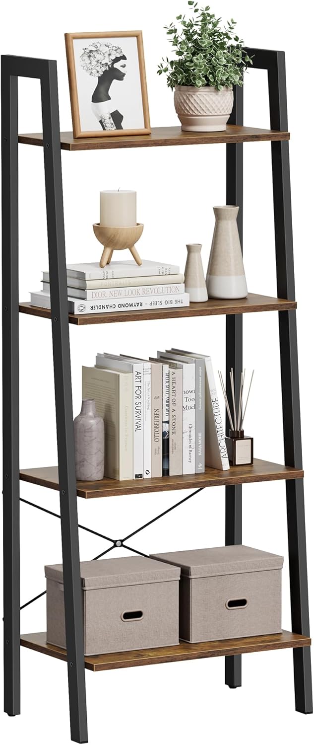 Industrial Ladder Shelf