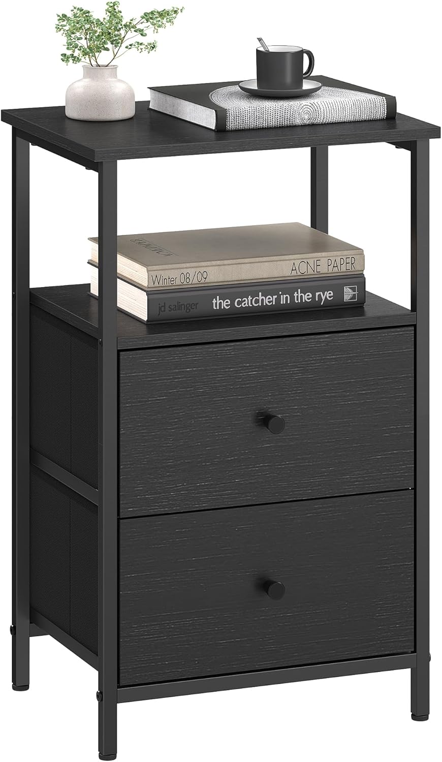 Tall Storage Nightstand