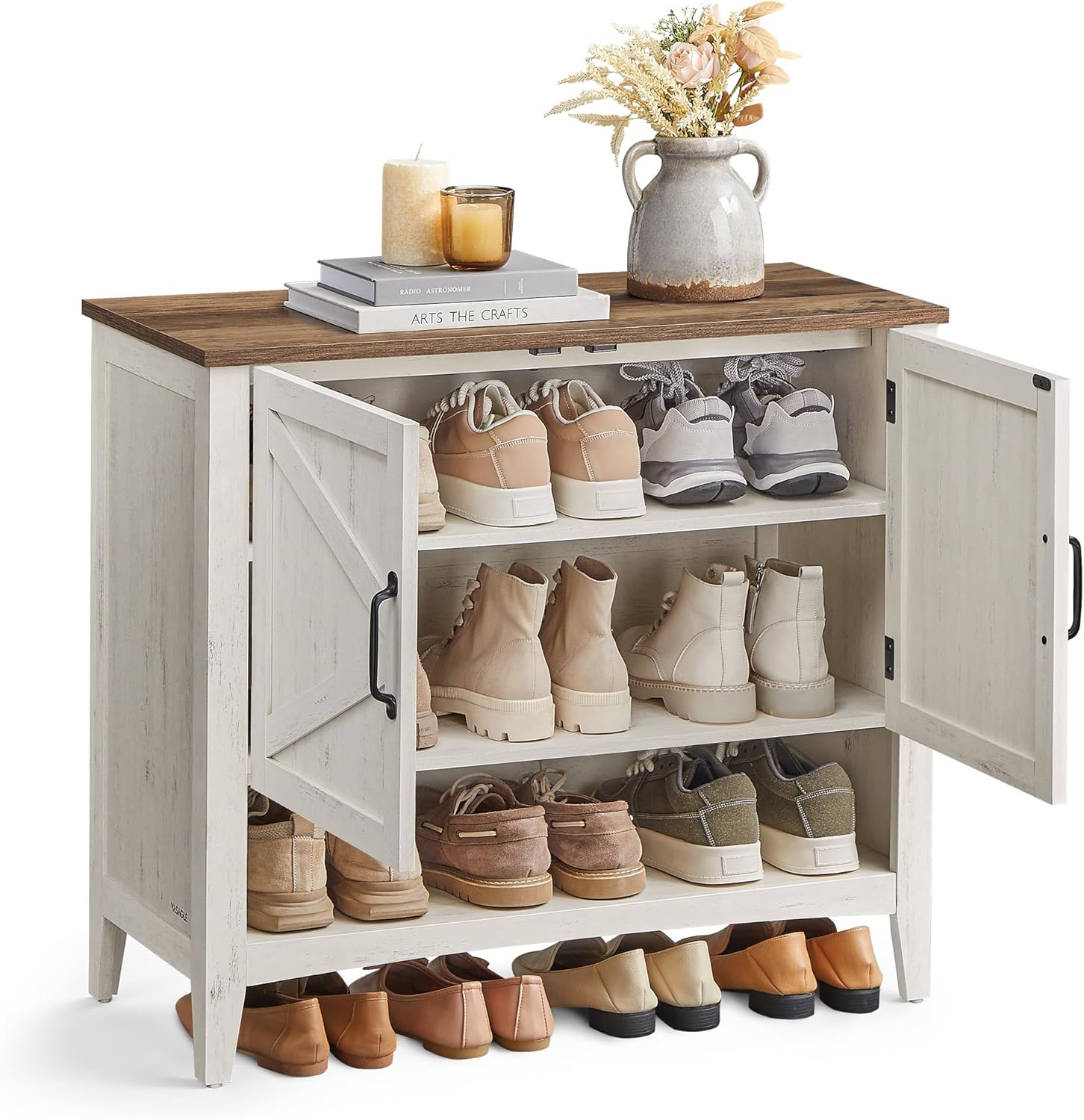 Traditional American Shoe Cabinet