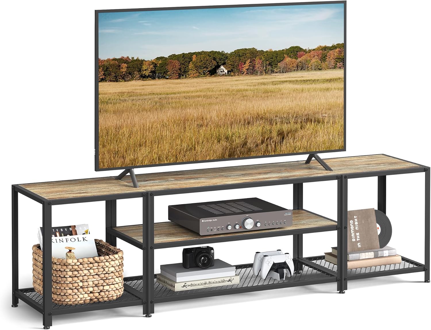 Modern 3-Tier TV Stand